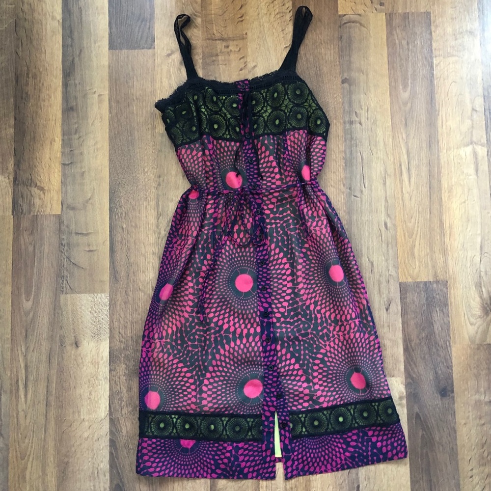 RACHEL Rachel Roy Printed Tank Dress